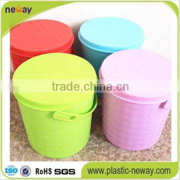 Promotional Logo Printed Custom Cheap plastic fishing barrel