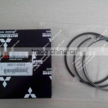 Genuine mitsubishi D04FR ring set piston/ Piston ring use for sk130-8 sk140-8