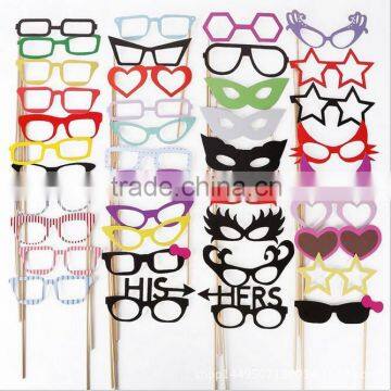 Wooden A Stick Photo Booth Props Wedding Party Birthday Fun