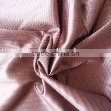 100% polyester tricot unbrushed fabric/dazzle plain fabric