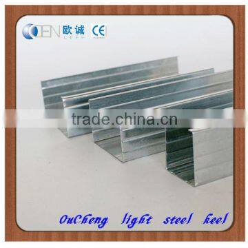 Silver white galvalume metal steel stud of China supplier