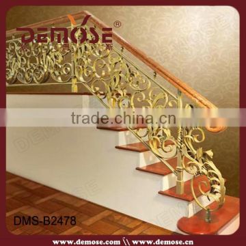 demose interior wrought iron handrail design