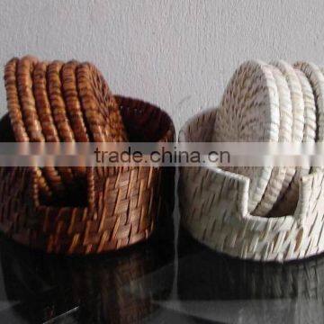 Bamboo Rattan Coaster