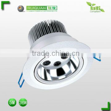 Aluminum parts ceiling light fixture