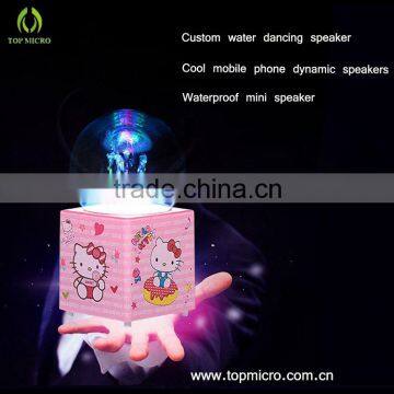 Custom Portable Waterproof Mini Cool Mobile Phone Dynamic Music Speaker