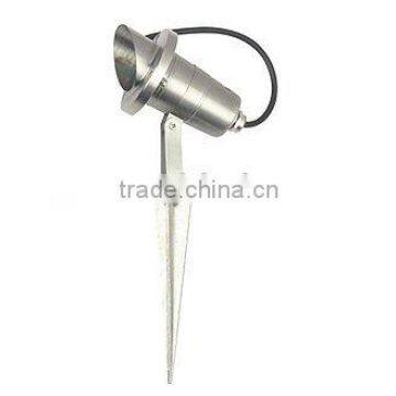 stainless steel garden spike light