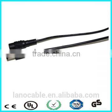 China alibaba 12v 5.52.5mm male to female dc cable