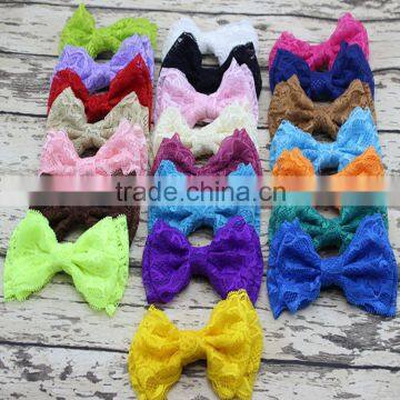 Cute Double Lace Bow Hairpin Fashion Children Girls Lace Hair Accessories                        
                                                Quality Choice