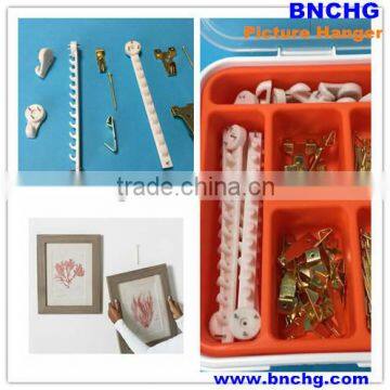 High Quality Cheap Plastic Piture Hook With Nails photo-2