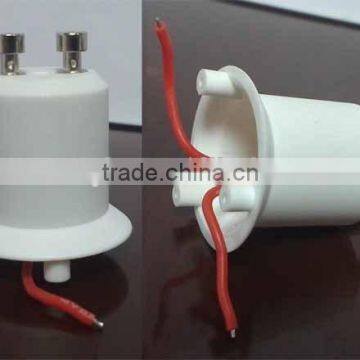 2016 New Arrival Product Fireproof PC ABS Body Lamp Base GU10 Lamp Holder GU10 Base photo-3