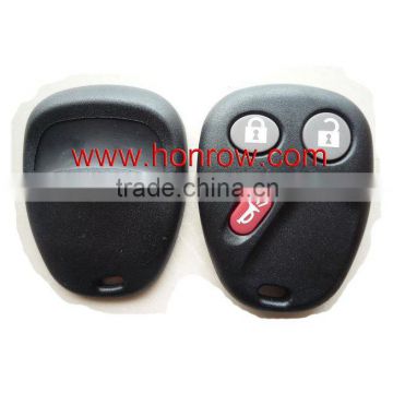 High Quality GM 2+1 buttons remote key blank,GM key case,auto key shell