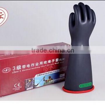 good quality insulating gloves nature latex gloves 2015 hot sale