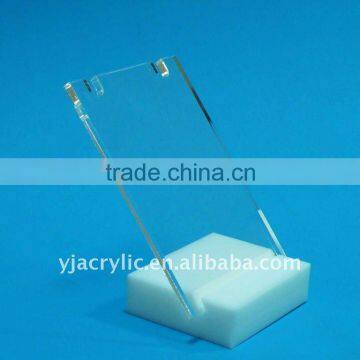 Clear Acrylic rectangle stand