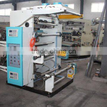 YT-2600 Two Colors Plastic film roll to roll printing press machines price