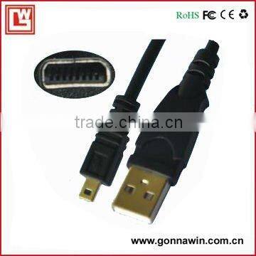 usb camera cable for konica minolta dimage x series x50, x60, dimage z series z10, z20, z1, z2, z3, z5, z6