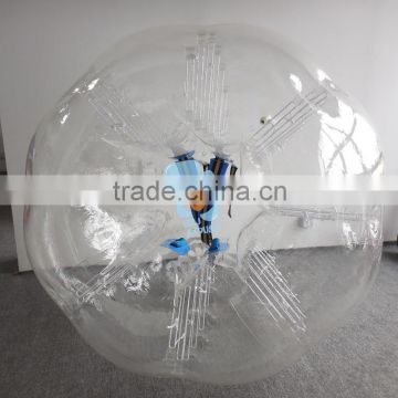 0.8mm PVC human hamster inflatable bumper ball suit