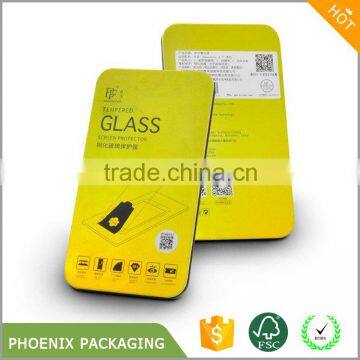 universal tempered glass screen protector packaging box