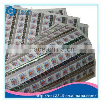 hot stamping foil sticker