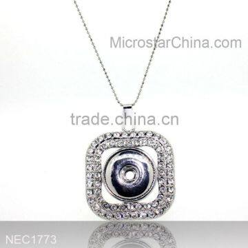 Fashion Jewellery  China New Products Popular Necklaces Snap Button Jewelry