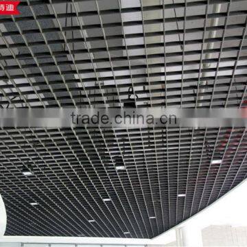 ventilation design open cell aluminum grid ceiling tiles