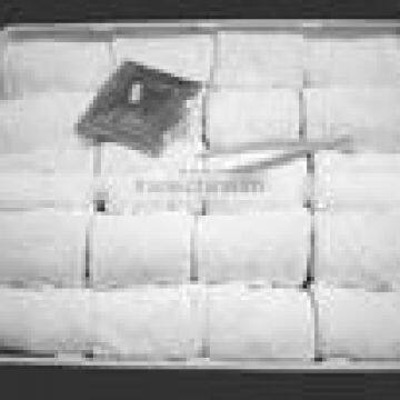 Airline hot Towels in Tray