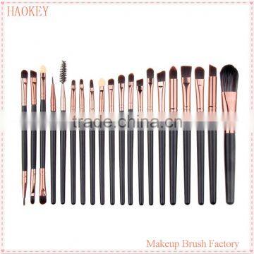TOP Quality Professional 20 PCS Cosmetic Facial Make up Brush Kit Wool Makeup Brushes Tools Set photo-3