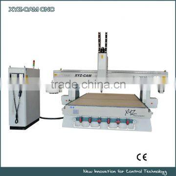 3D Works 4 Axis Single Table Gantry Moving CNC Router Machining Center XYZ-CAM P4-2030