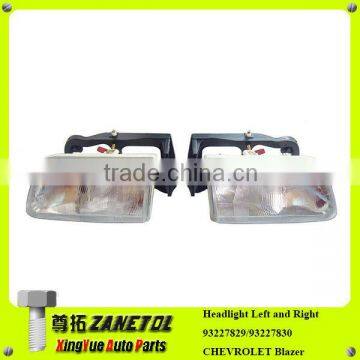 Headlight Left and Right for CHEVROLET Blazer parts 93227829/93227830