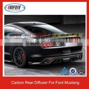 Car Bumper Diffusers Carbon Rear Diffusers For Ford Mustang 2015 photo-2