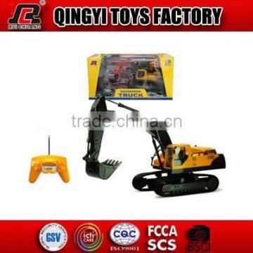 HOT!! 1:28 8 channel rc excavator with RoHS