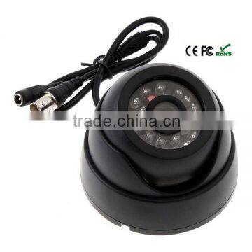 380TVL Indoor IR Security Surveillance CCTV Camera 1/3 CMOS Dome camera PAL / NTSC 24LED 50pcs