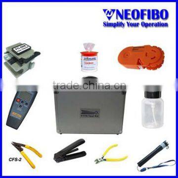 FTTH fiber optic fusion splicing tool kit FTTH-TK03