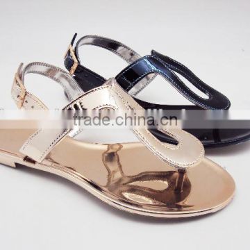 2015 New Ladies Glossy Dress Shoes Sandal