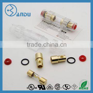 silver audio fuse automotive fuse link and fuse holder from Chinese manufacturer