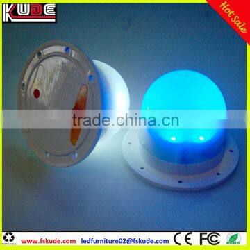 Rechargeable Battery Operated LED Light Base Fittings for Polythylene Furniture photo-4