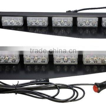 CAR WINDSHIELD LED STROBE FLASHING LIGHT,VISOR LED FLASH STROBE LIGHT (SR-LS-161T), 1W TOP BRIGHT TIR LED photo-6