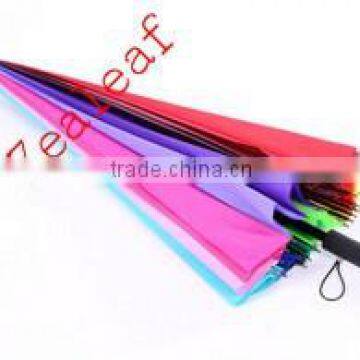 27 Inch Rainbow Rain Straight Umbrellas photo-4