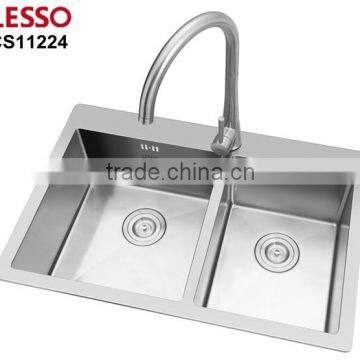 handmade stainless steel kitchen sink