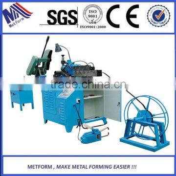 Spiral corrugated steel pipe making machine with stable performance