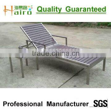 aluminum and polywood lounger