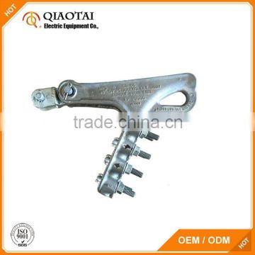 Overhead aluminium alloy strain clamp