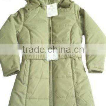 lady's Long Padded Windproof Jackets