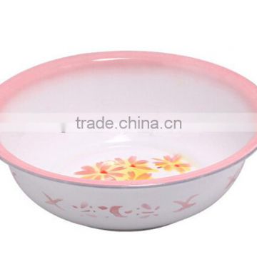 Cute metal steel hand wash bowl