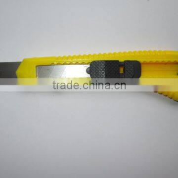 Plastic Push Button Lock Knife Cutter