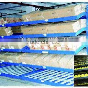 ISO 9001 live storage rack carton flow shelving