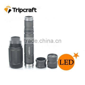 Trustfire XM-L T6 1600LM Z6 / Z5 5 Mode LED Flashlight torch Adjustable Focus Torch 1600 Lumens
