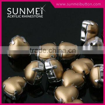 New Products Rhinestones Wholesale Silver Beads Stones for Dress