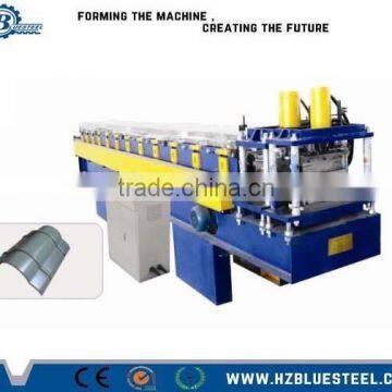 Automatic Aluminium Step Roof Ridge Cap Roll Forming Machine For Sale, Top Cap Forming Making Machine