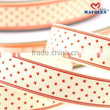 printed grosgrain ribbon cheer polypropylene ribbon