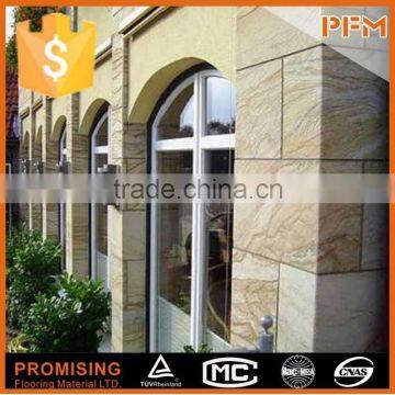 Building Facade Stone Design Natural Paving Black Exterior Wall Tile photo-4